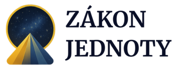 Zákon jednoty logo s černým
                textem